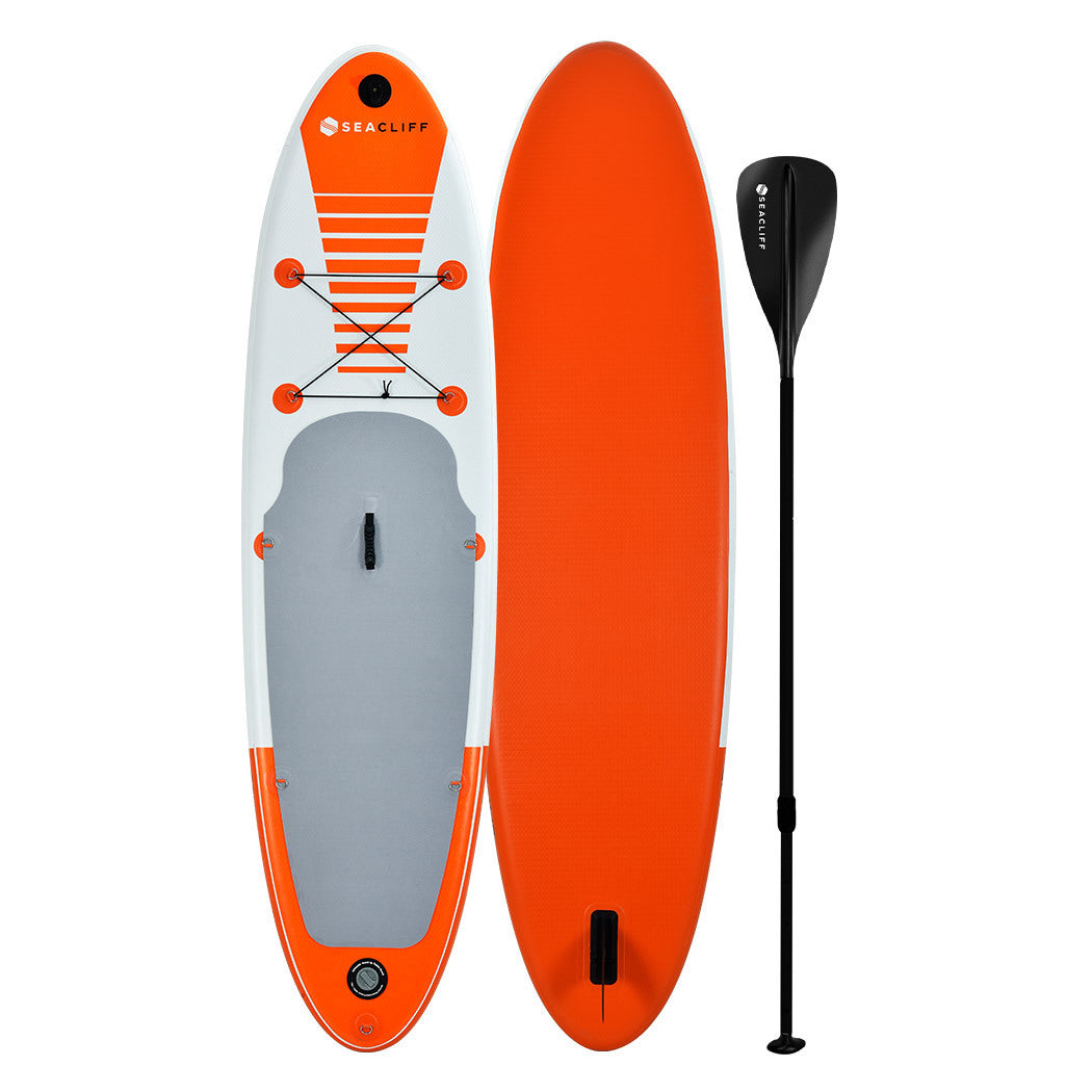 SEACLIFF 10ft Stand Up Paddle Board SUP Paddleboard Inflatable Standing 300cm-Outdoor > Boating-PEROZ Accessories