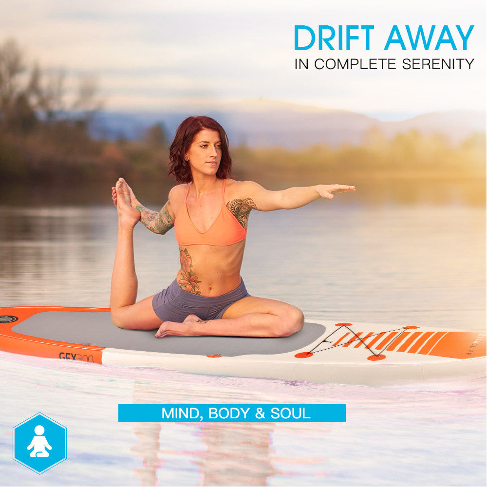 SEACLIFF 10ft Stand Up Paddle Board SUP Paddleboard Inflatable Standing 300cm-Outdoor > Boating-PEROZ Accessories