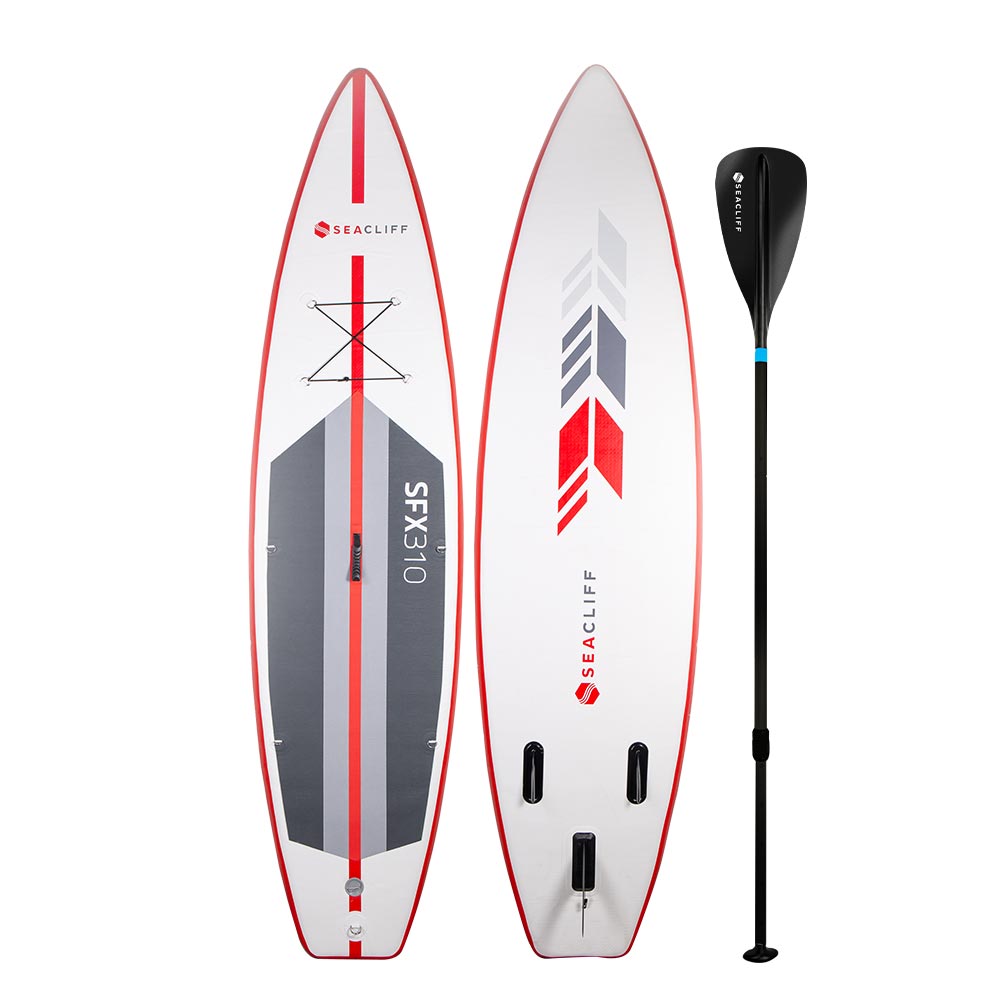 SEACLIFF Stand Up Paddle Board - Inflatable SUP Surf Kayak Paddleboard Race-Outdoor > Boating-PEROZ Accessories