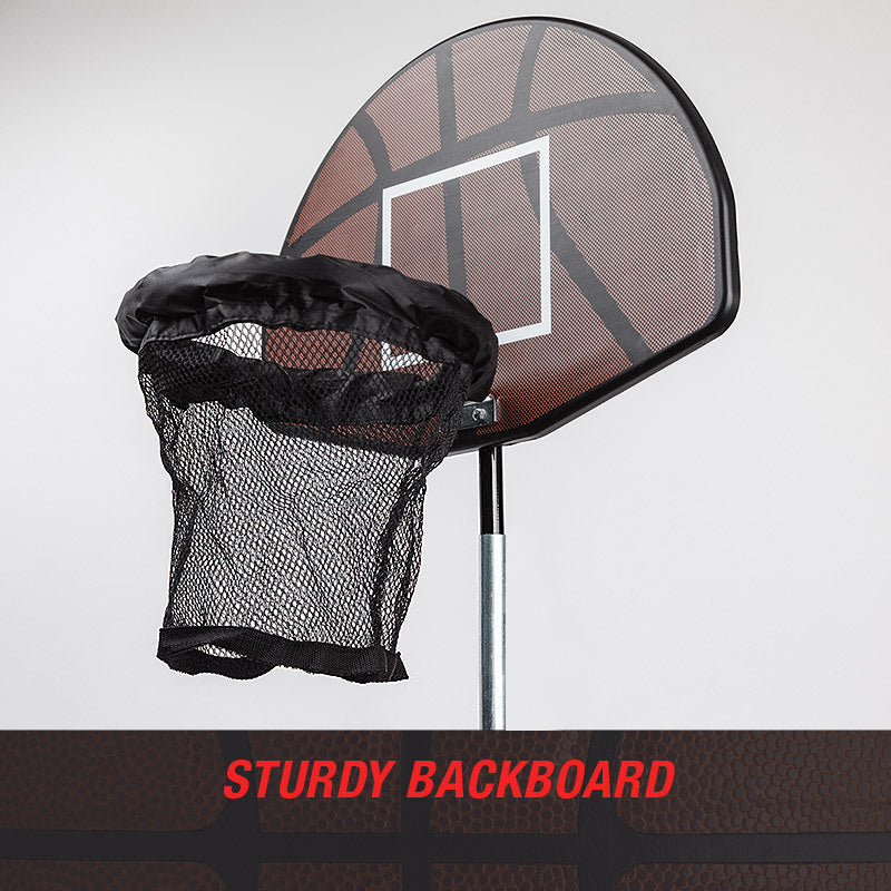 Up-Shot Trampoline Basketball Hoop Ring Backboard Ball Set Fits 10/12/14/15/16 ft-Sports & Fitness > Trampolines-PEROZ Accessories
