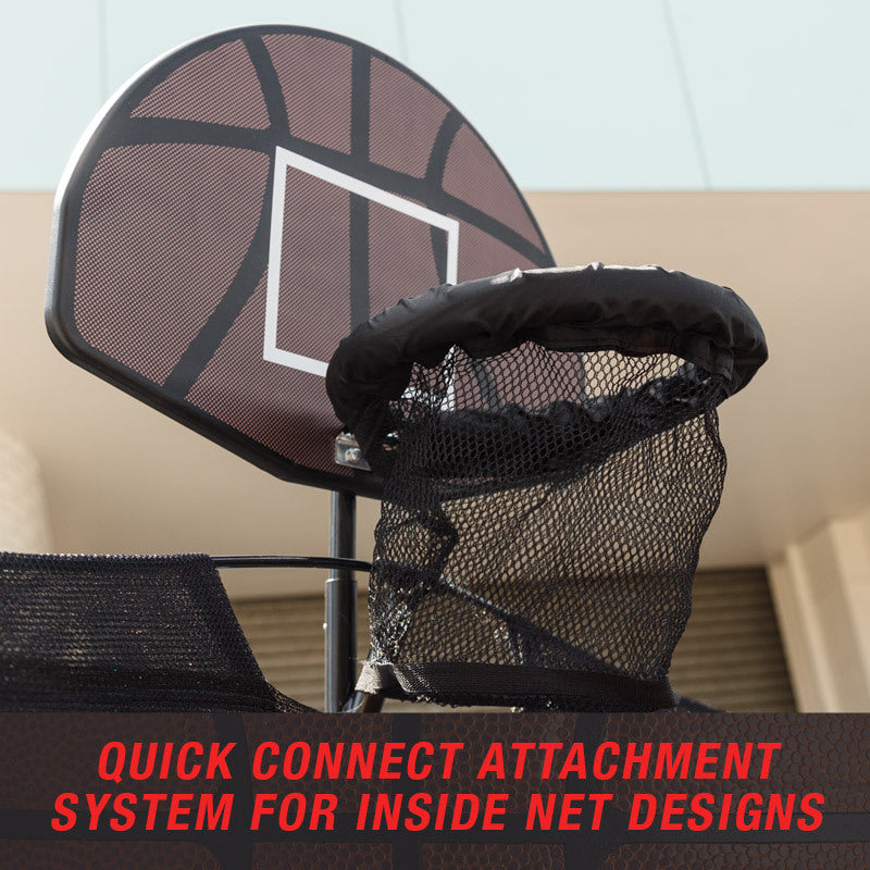 Up-Shot Trampoline Basketball Hoop Ring Backboard Ball Set Fits 10/12/14/15/16 ft-Sports & Fitness > Trampolines-PEROZ Accessories