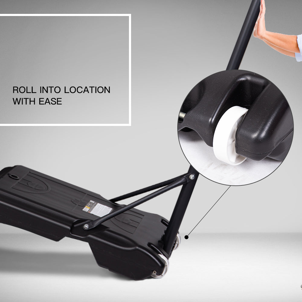 Dr.Dunk Adjustable Basketball Stand System Kids Hoop Portable Height Rim Ring-Sports & Fitness > Basketball & Accessories-PEROZ Accessories