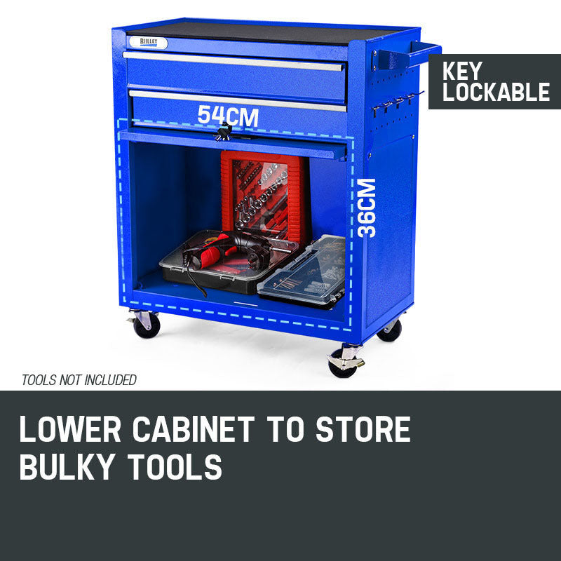 BULLET 8 Drawer Tool Box Cabinet Chest Storage Toolbox Garage Organiser Set-Tools > Tools Storage-PEROZ Accessories