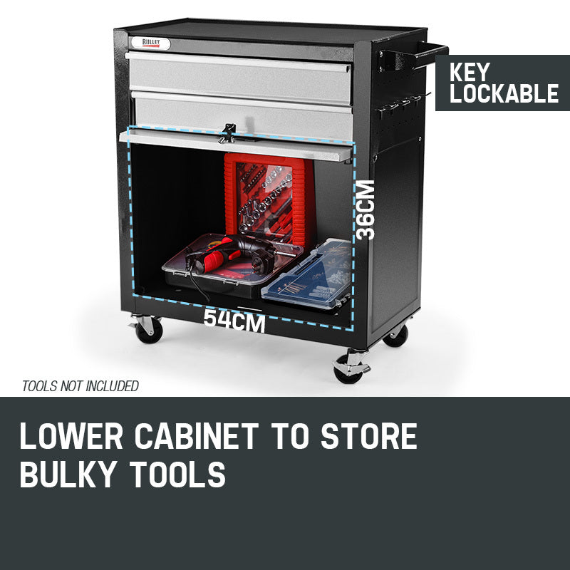 BULLET 8 Drawer Tool Box Cabinet Chest Storage Toolbox Garage Organiser Set-Tools > Tools Storage-PEROZ Accessories
