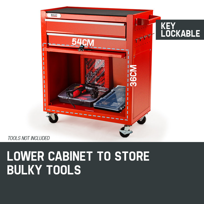 BULLET 8 Drawer Tool Box Cabinet Chest Storage Toolbox Garage Organiser Set-Tools > Tools Storage-PEROZ Accessories