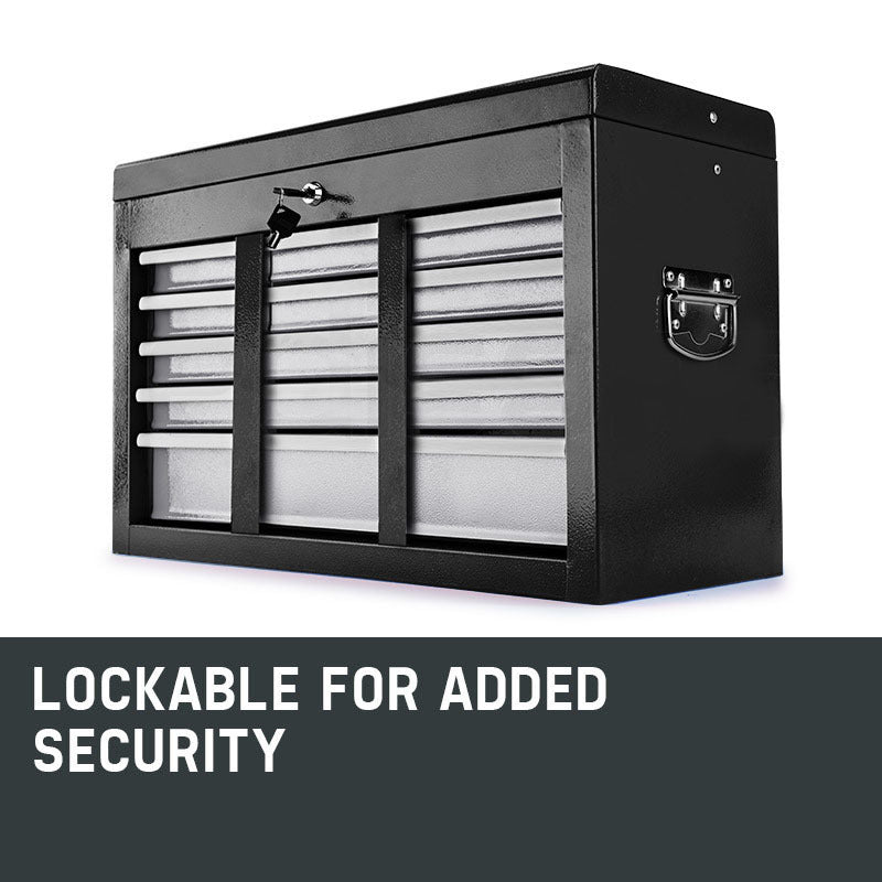 BULLET 9 Drawer Tool Box Chest Garage Storage Mechanic Organiser Toolbox Set-Tools > Tools Storage-PEROZ Accessories