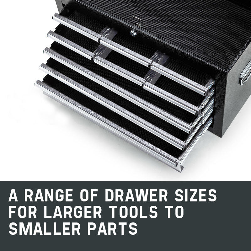 BULLET 9 Drawer Tool Box Chest Garage Storage Mechanic Organiser Toolbox Set-Tools > Tools Storage-PEROZ Accessories
