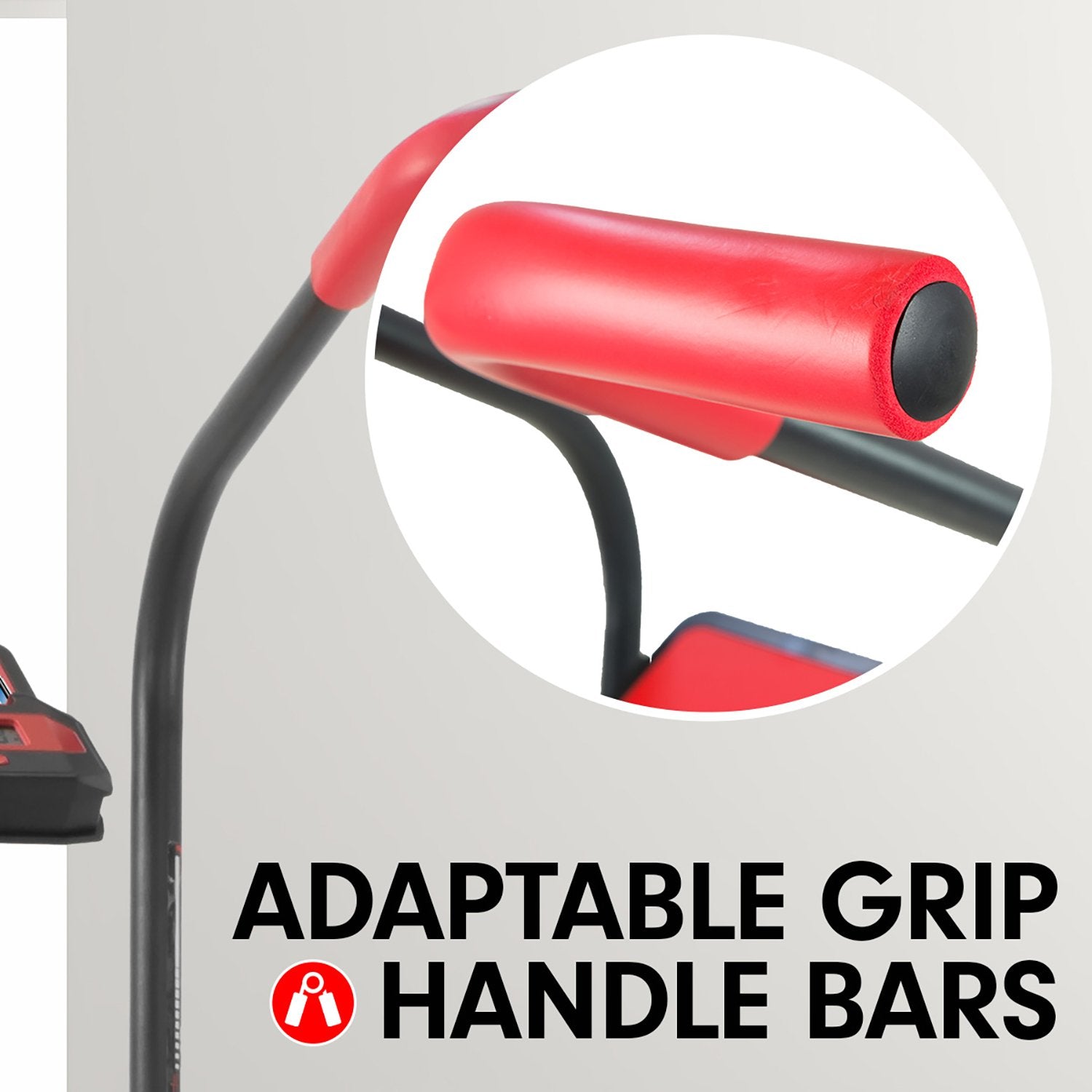 Powertrain Air Resistance Fan Exercise Bike Cardio - Black-Sports & Fitness > Bikes & Accessories-PEROZ Accessories