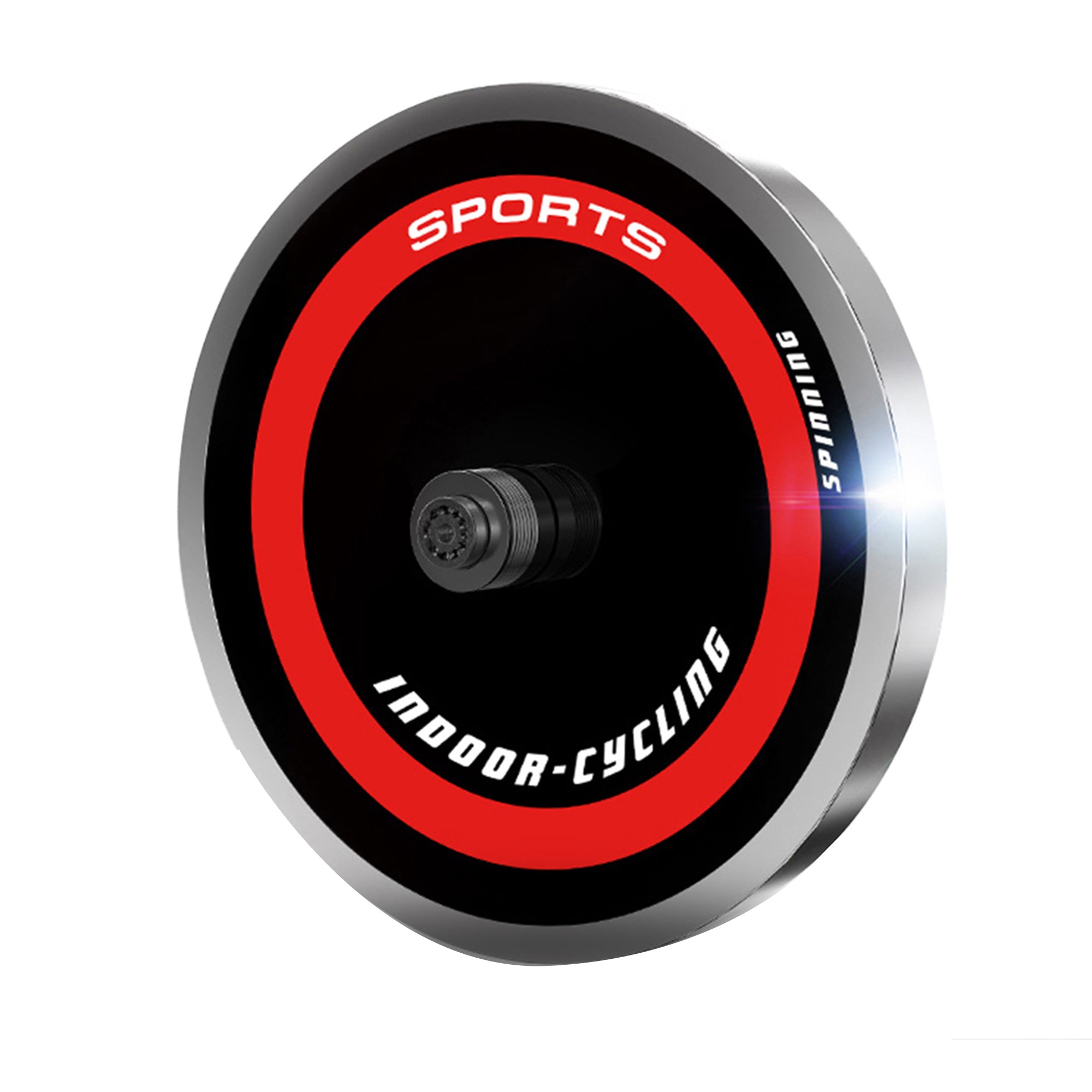 Powertrain IS-500 Heavy-Duty Exercise Spin Bike Electroplated - Black-Sports & Fitness > Bikes & Accessories-PEROZ Accessories