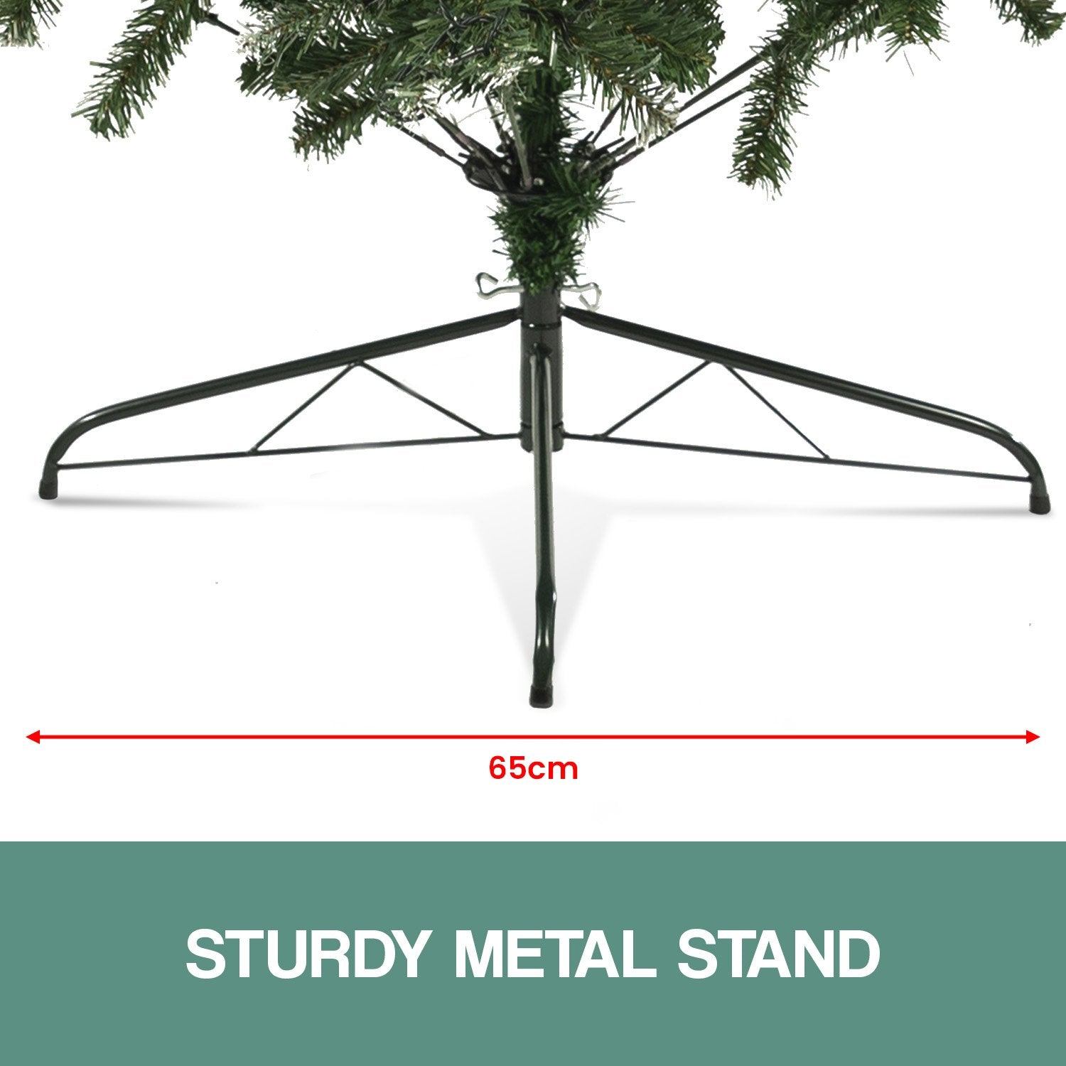 Christabelle 2.7m Pre Lit LED Christmas Tree Decor with Pine Cones Xmas Decorations-Occasions > Christmas-PEROZ Accessories