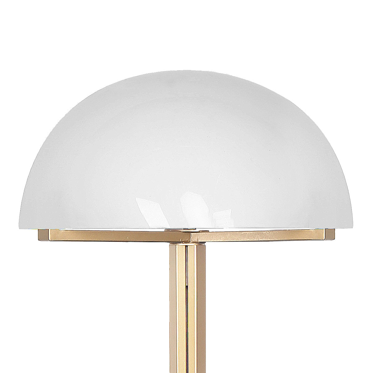 Sarantino Metal Floor Lamp with White Acrylic Shade by Sarantino-Home & Garden > Lighting-PEROZ Accessories