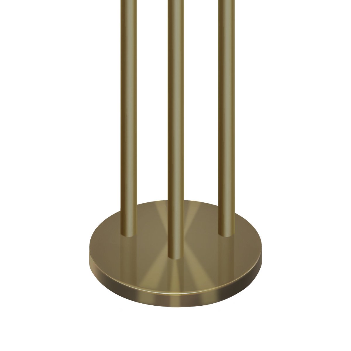 Sarantino Three Metal Shade Floor Lamp-Home & Garden > Lighting-PEROZ Accessories
