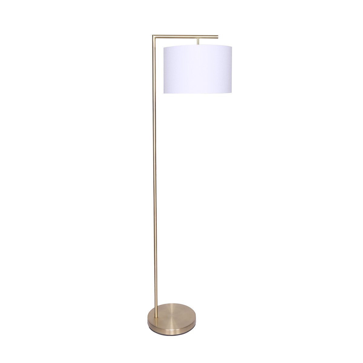 Sarantino 90-Degree Modern Arc Floor Lamp-Home & Garden > Lighting-PEROZ Accessories
