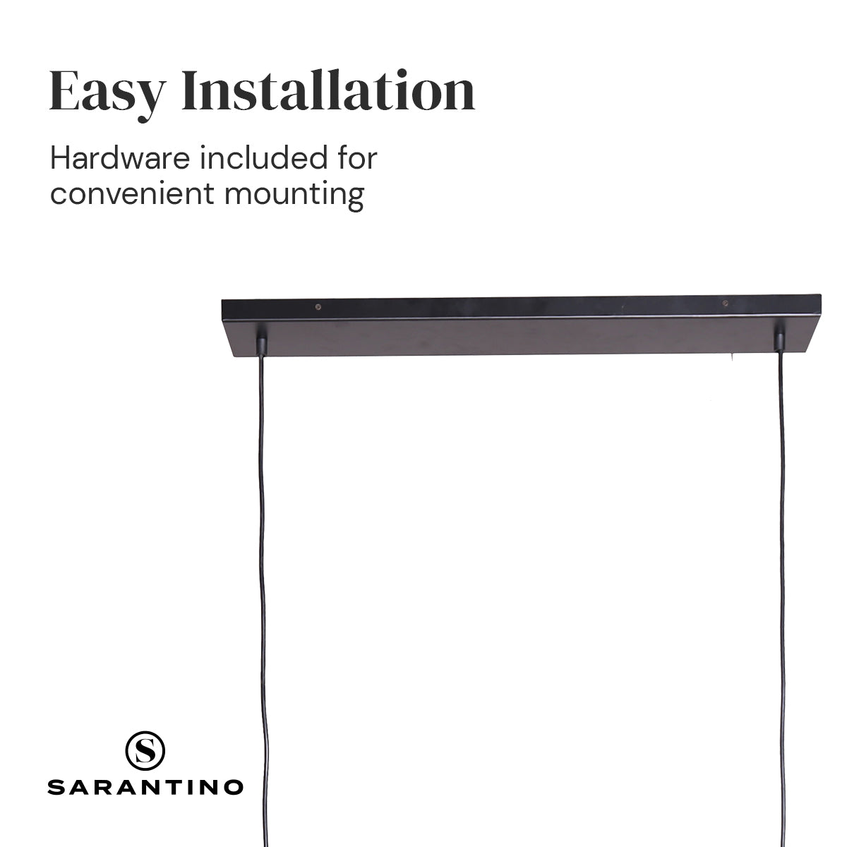 Sarantino 3-Light Hanging Pendant Lamp-Home & Garden > Lighting-PEROZ Accessories