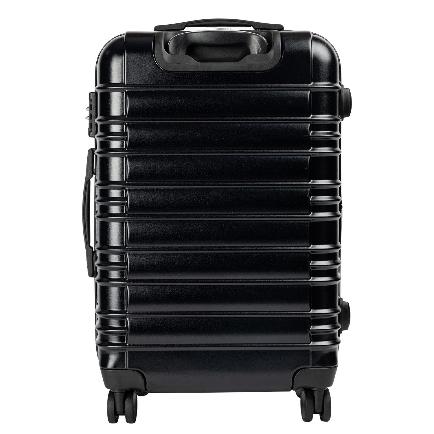 Olympus Noctis Suitcase 20in Hard Shell ABS+PC - Stygian Black-Home &amp; Garden-PEROZ Accessories