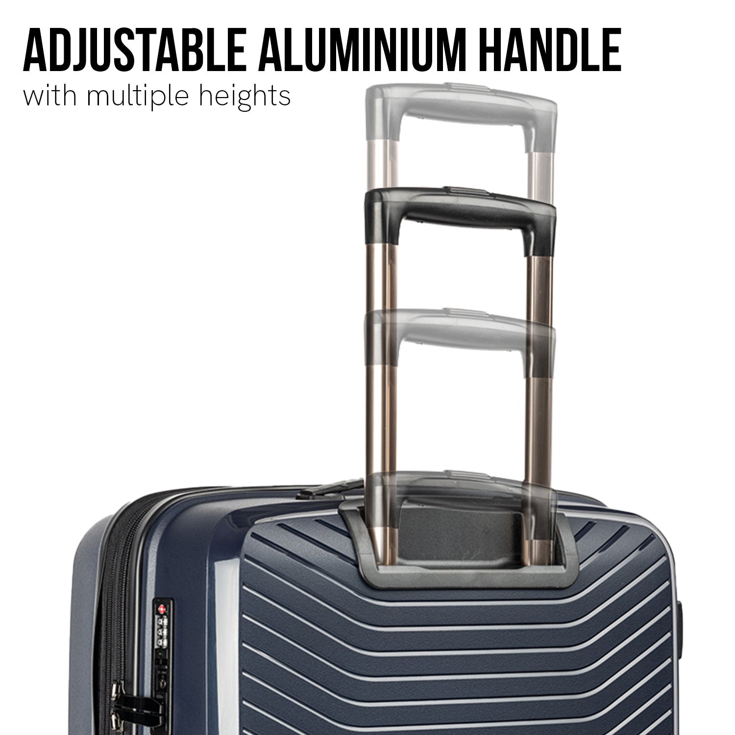 Olympus Astra 20in Lightweight Hard Shell Suitcase - Aegean Blue-Home & Garden > Travel-PEROZ Accessories
