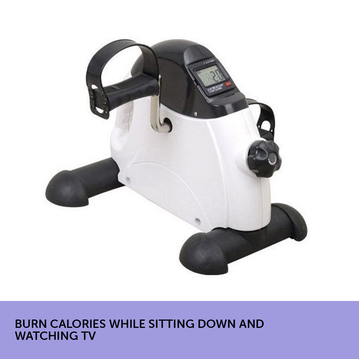 Powertrain Mini Exercise Bike Arm and Leg Pedal Exerciser-Sports & Fitness > Bikes & Accessories-PEROZ Accessories