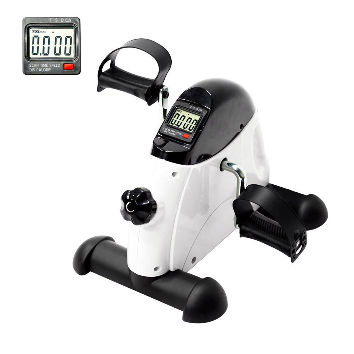 Powertrain Mini Exercise Bike Arm and Leg Pedal Exerciser-Sports & Fitness > Bikes & Accessories-PEROZ Accessories