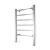 Pronti Heated Towel Rack Electric Bathroom Towel Rails Warmer 100w - Silver-Home & Garden > Bathroom Accessories-PEROZ Accessories