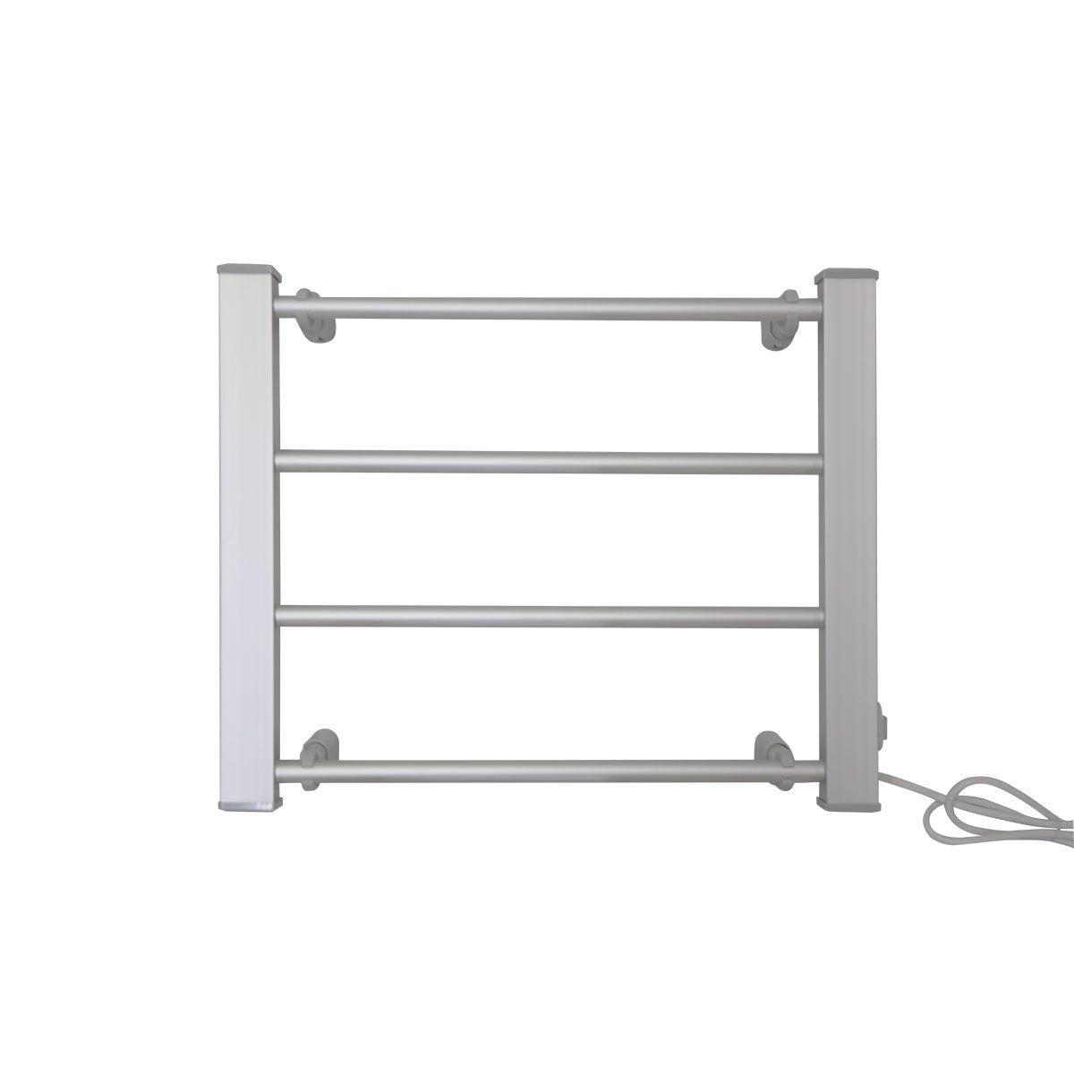 Pronti Heated Towel Rack Electric Bathroom Towel Rails Warmer Ev-60 -silver-Home & Garden > Bathroom Accessories-PEROZ Accessories