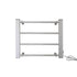Pronti Heated Towel Rack Electric Bathroom Towel Rails Warmer Ev-60 -silver-Home & Garden > Bathroom Accessories-PEROZ Accessories