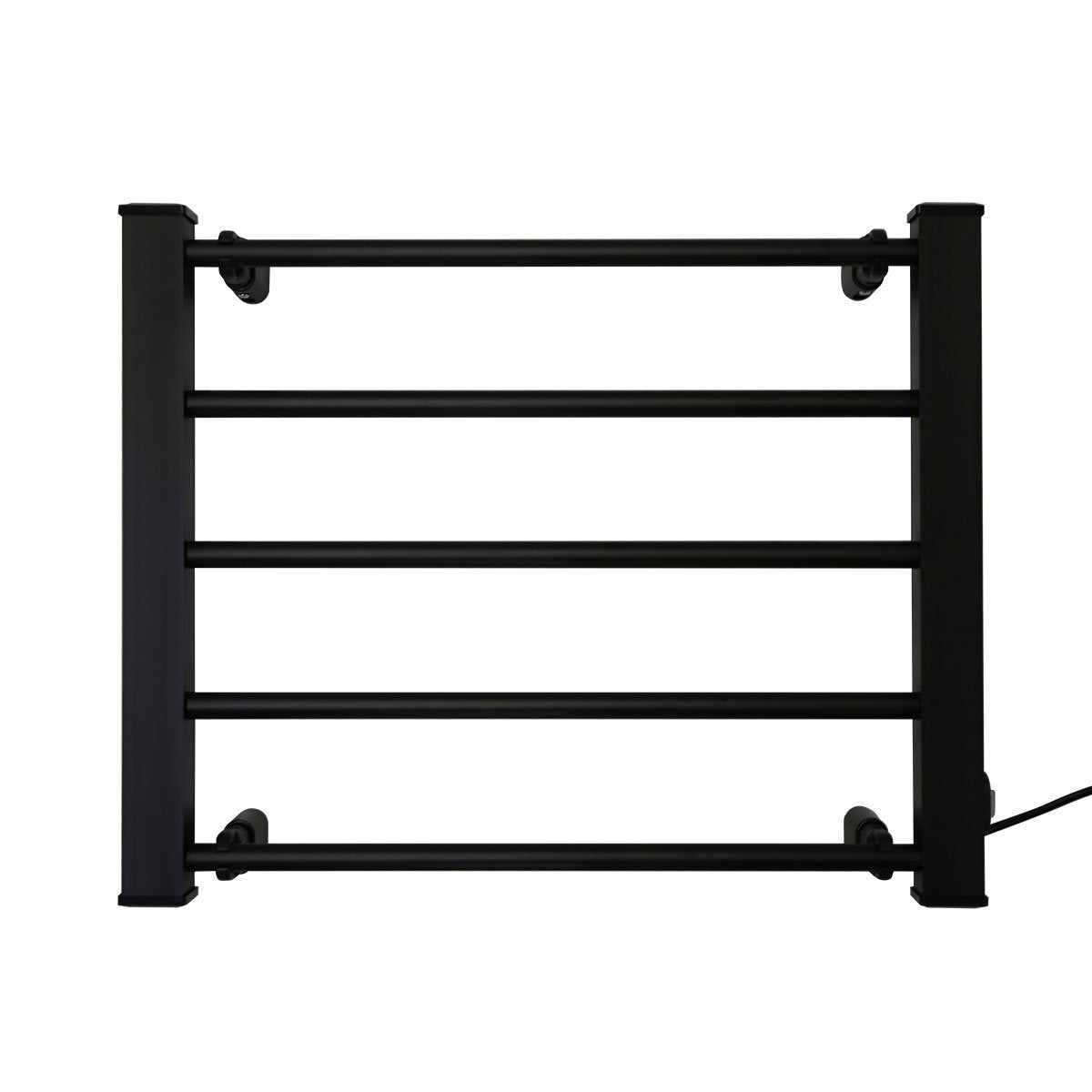 Pronti Heated Towel Rack Electric Bathroom Towel Rails Warmer Ev-90 -black-Home & Garden > Bathroom Accessories-PEROZ Accessories