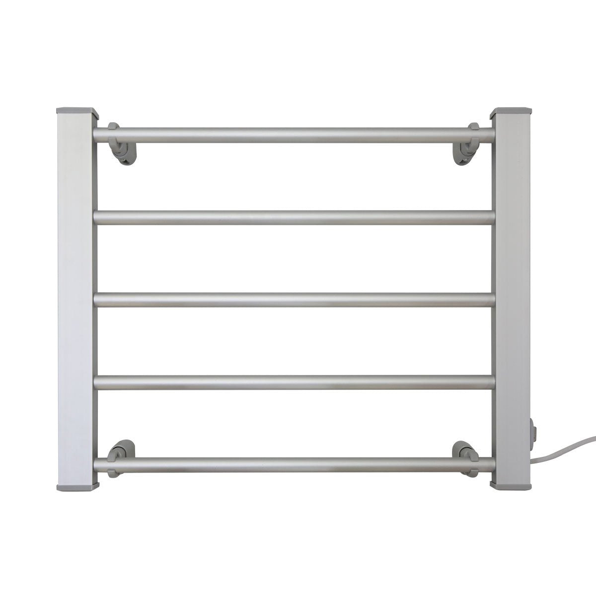 Pronti Heated Towel Rack Electric Bathroom Towel Rails Warmer Ev-90- Silver-Home & Garden > Bathroom Accessories-PEROZ Accessories