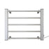 Pronti Heated Towel Rack Electric Bathroom Towel Rails Warmer Ev-90- Silver-Home & Garden > Bathroom Accessories-PEROZ Accessories