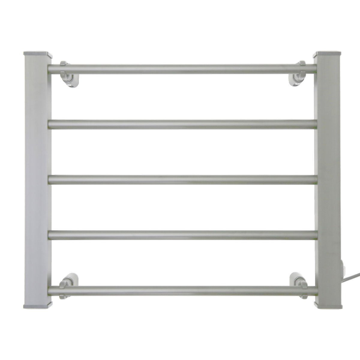 Pronti Heated Towel Rack Electric Bathroom Towel Rails Warmer Ev-90- Silver-Home & Garden > Bathroom Accessories-PEROZ Accessories