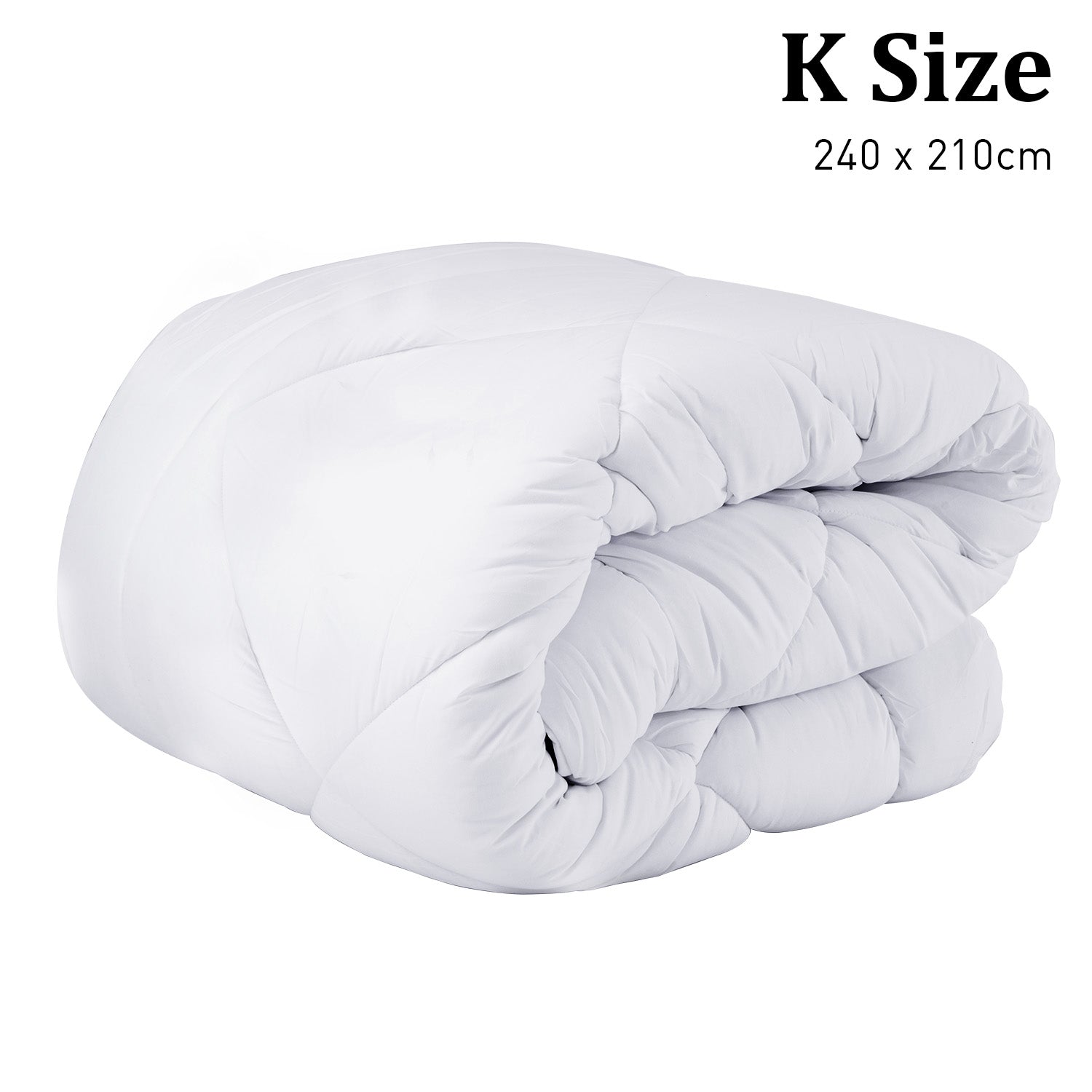 Laura Hill 400GSM Microfibre Bamboo Quilt Comforter Doona - King-Home & Garden > Bedding-PEROZ Accessories