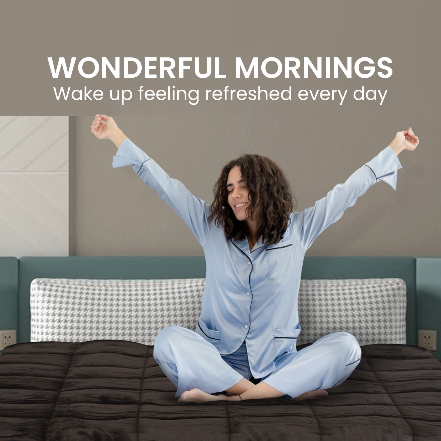 Laura Hill 600GSM Faux Mink Quilt Comforter Doona - King-Home & Garden > Bedding-PEROZ Accessories