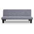 Sarantino Sofa Bed Lounge Couch Futon Furniture Seat Adjustable Suite Dark Grey-Furniture > Sofas-PEROZ Accessories