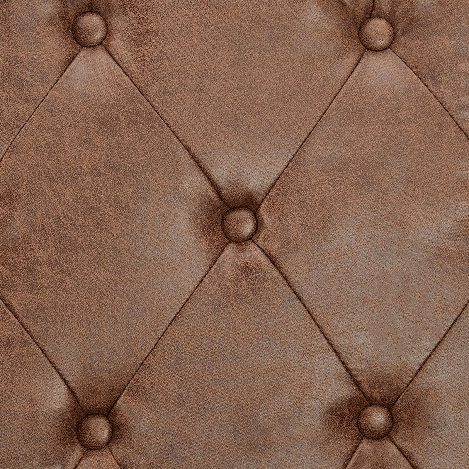 Sarantino Faux Velvet Tufted Sofa Bed Couch Futon - Brown-Furniture > Sofas-PEROZ Accessories