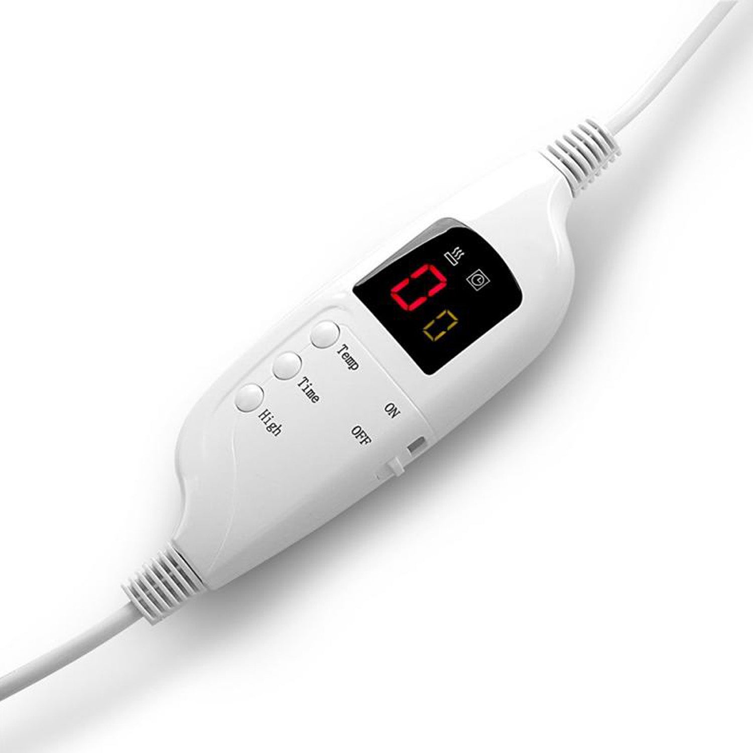 Laura Hill Heated Electric Blanket Throw Rug Coral Warm Fleece Pink-Home & Garden > Bedding-PEROZ Accessories