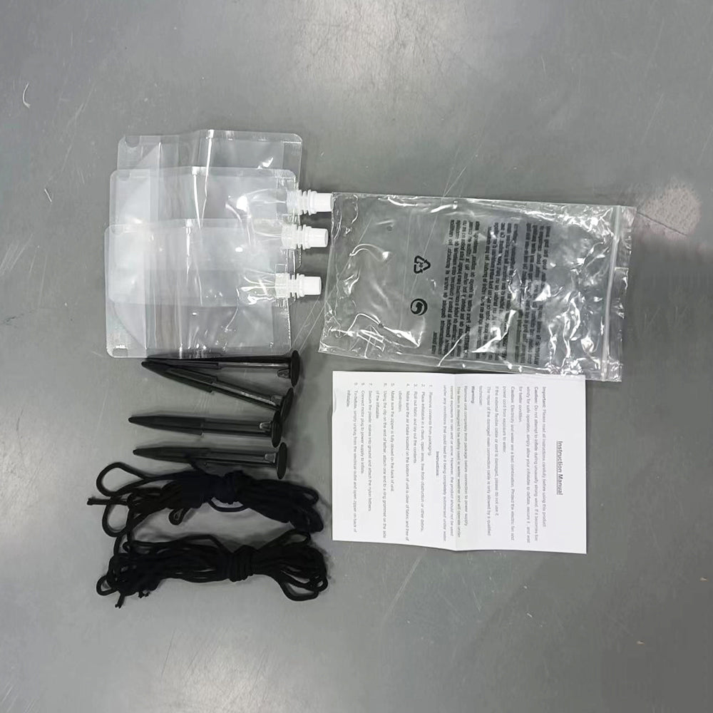 PREORDER Radiant Christmas Lights Elk Motorcycle Gift Xmas Inflatable Santa 2.1m Long-Occasions > Christmas-PEROZ Accessories