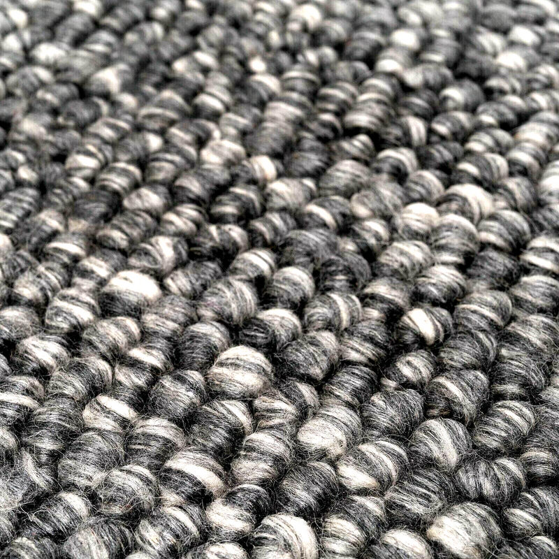 Wool Pebble Charcoal Lifestyle Rug 130x 180 cm-Home & Garden > Rugs-PEROZ Accessories