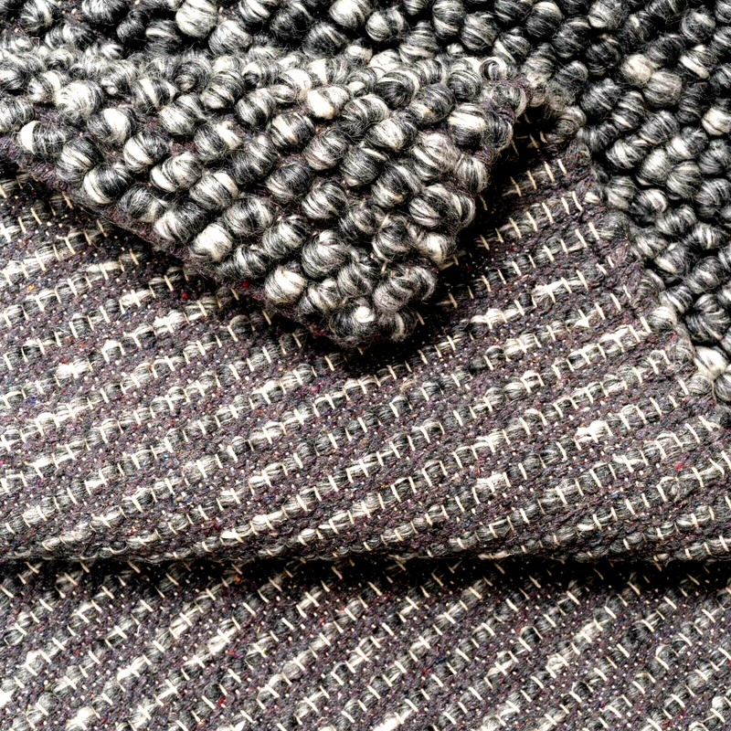 Wool Pebble Charcoal Lifestyle Rug 130x 180 cm-Home & Garden > Rugs-PEROZ Accessories
