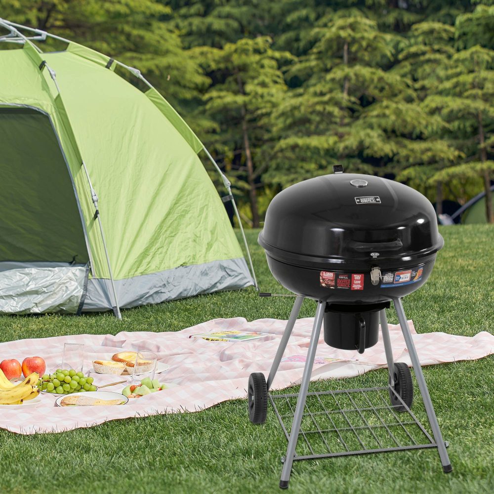 Outdoor BBQ Smoker Portable Charcoal Roaster-Furniture > Outdoor-PEROZ Accessories