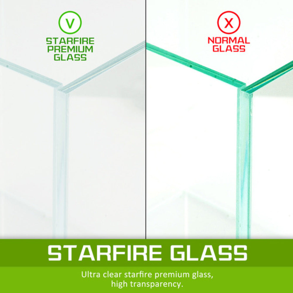 Dynamic Power Aquarium Fish Tank 16L Starfire Glass-Pet Care > Aquarium-PEROZ Accessories