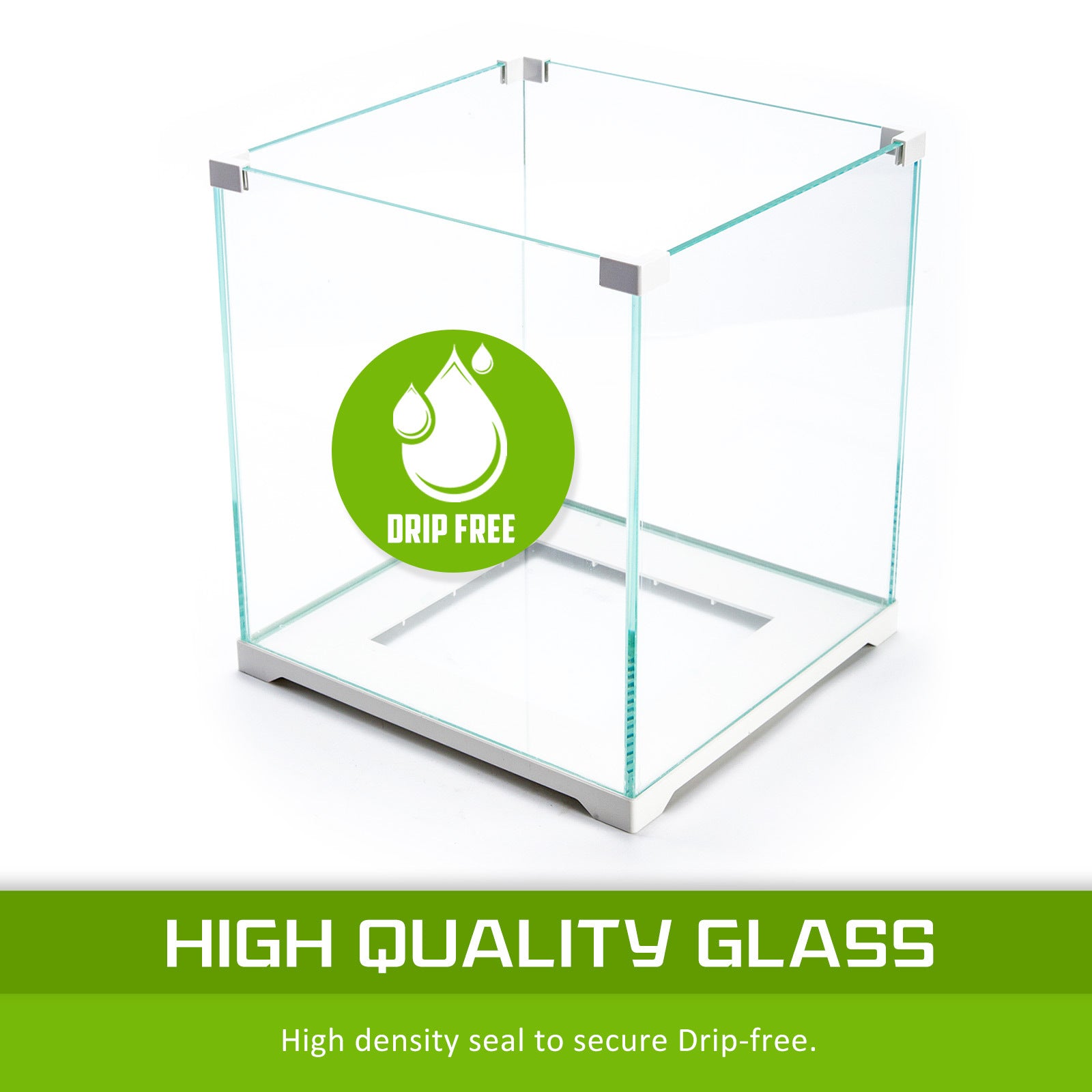 Dynamic Power Aquarium Fish Tank 16L Starfire Glass-Pet Care > Aquarium-PEROZ Accessories