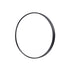 La Bella Black Wall Mirror Round Aluminum Frame Makeup Decor Bathroom Vanity 50cm-Health & Beauty > Makeup Mirrors-PEROZ Accessories