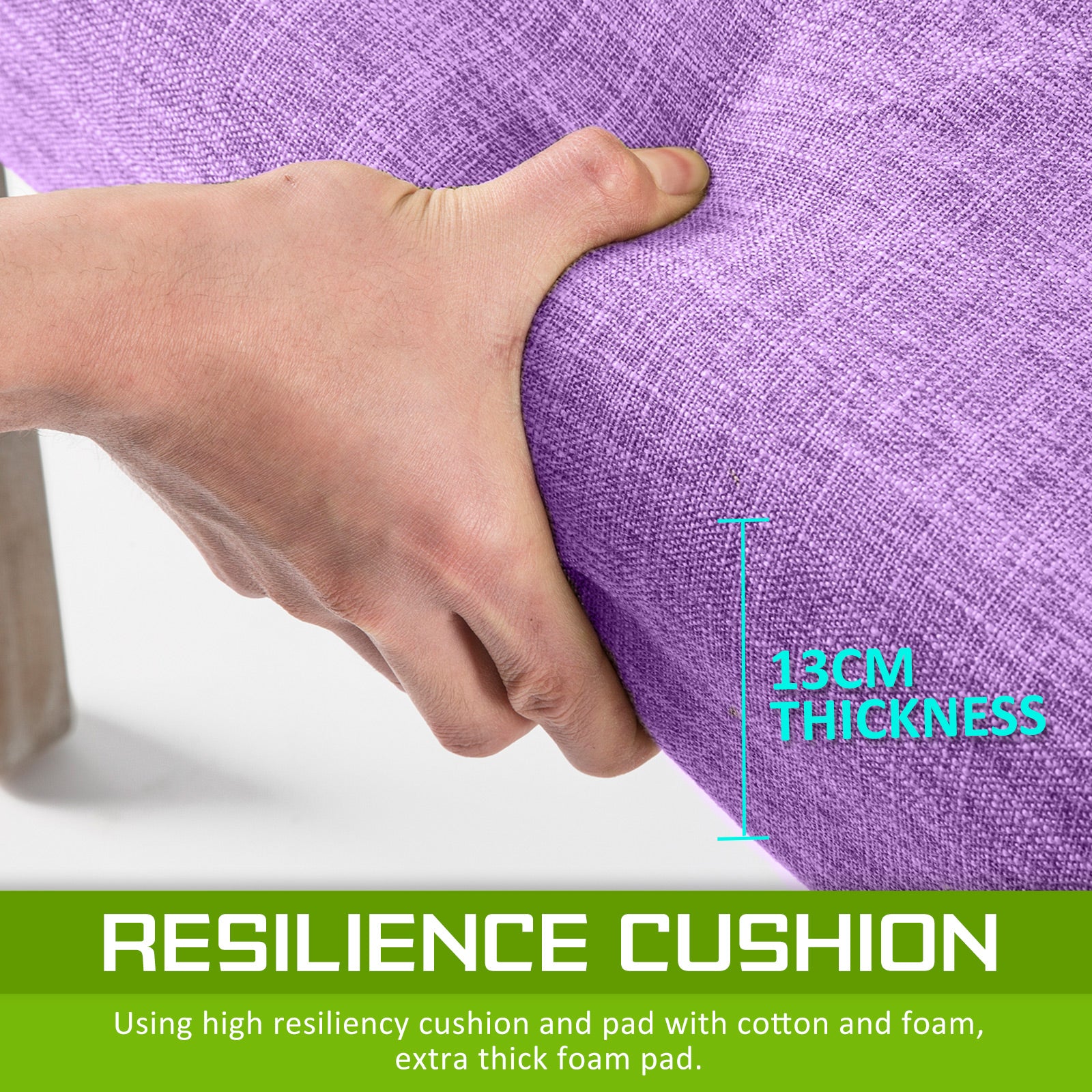 La Bella 4 Set Violet French Provincial Dining Chair Amour Oak Leg-Furniture > Bar Stools & Chairs-PEROZ Accessories