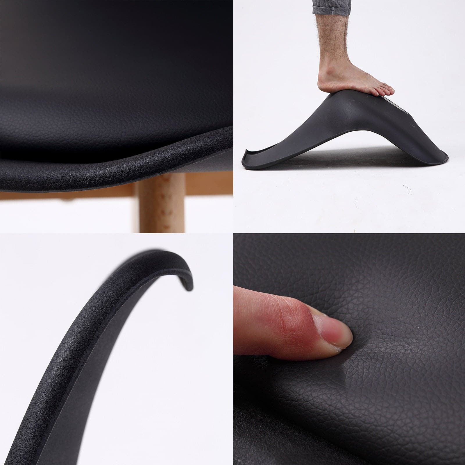 La Bella 4 Set Blue Retro Dining Cafe Chair Padded Seat-Furniture > Bar Stools & Chairs-PEROZ Accessories