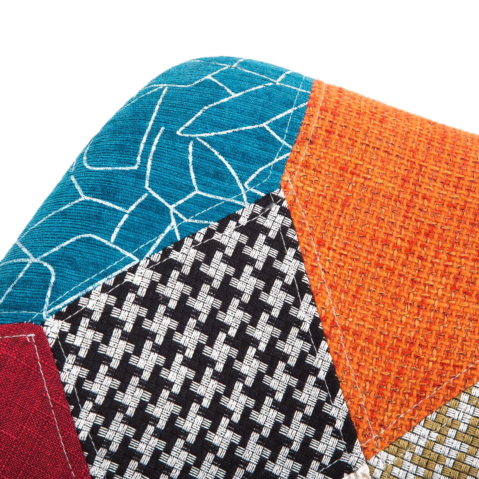 La Bella 2 Set Multi Colour Retro Dining Cafe Chair Padded Seat-Furniture > Bar Stools & Chairs-PEROZ Accessories