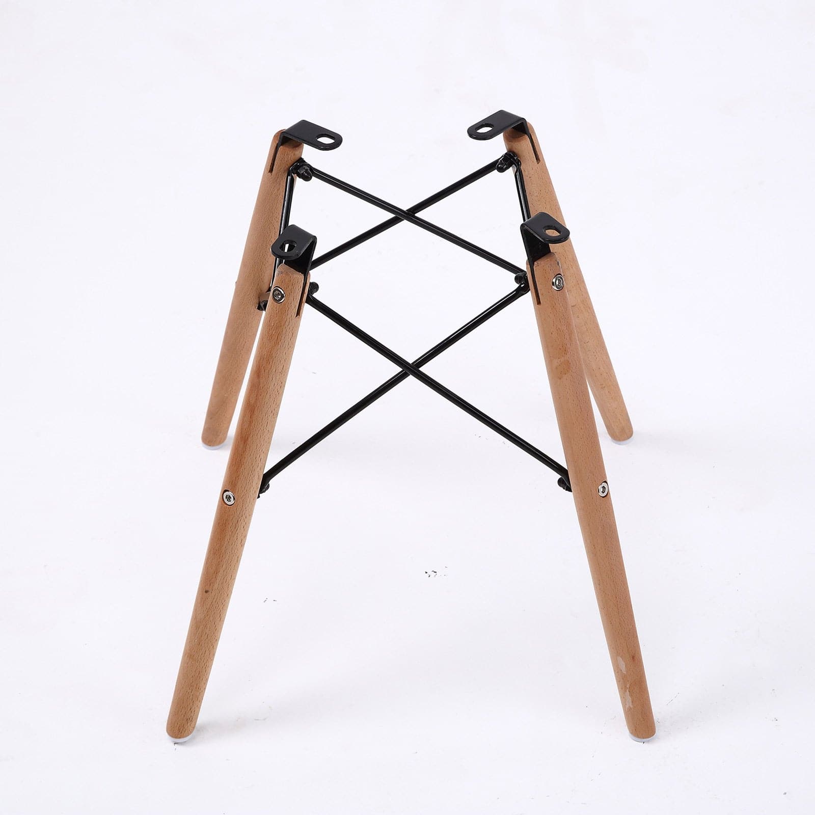 La Bella 4 Set Black Retro Dining Cafe Chair DSW PP-Furniture > Bar Stools & Chairs-PEROZ Accessories