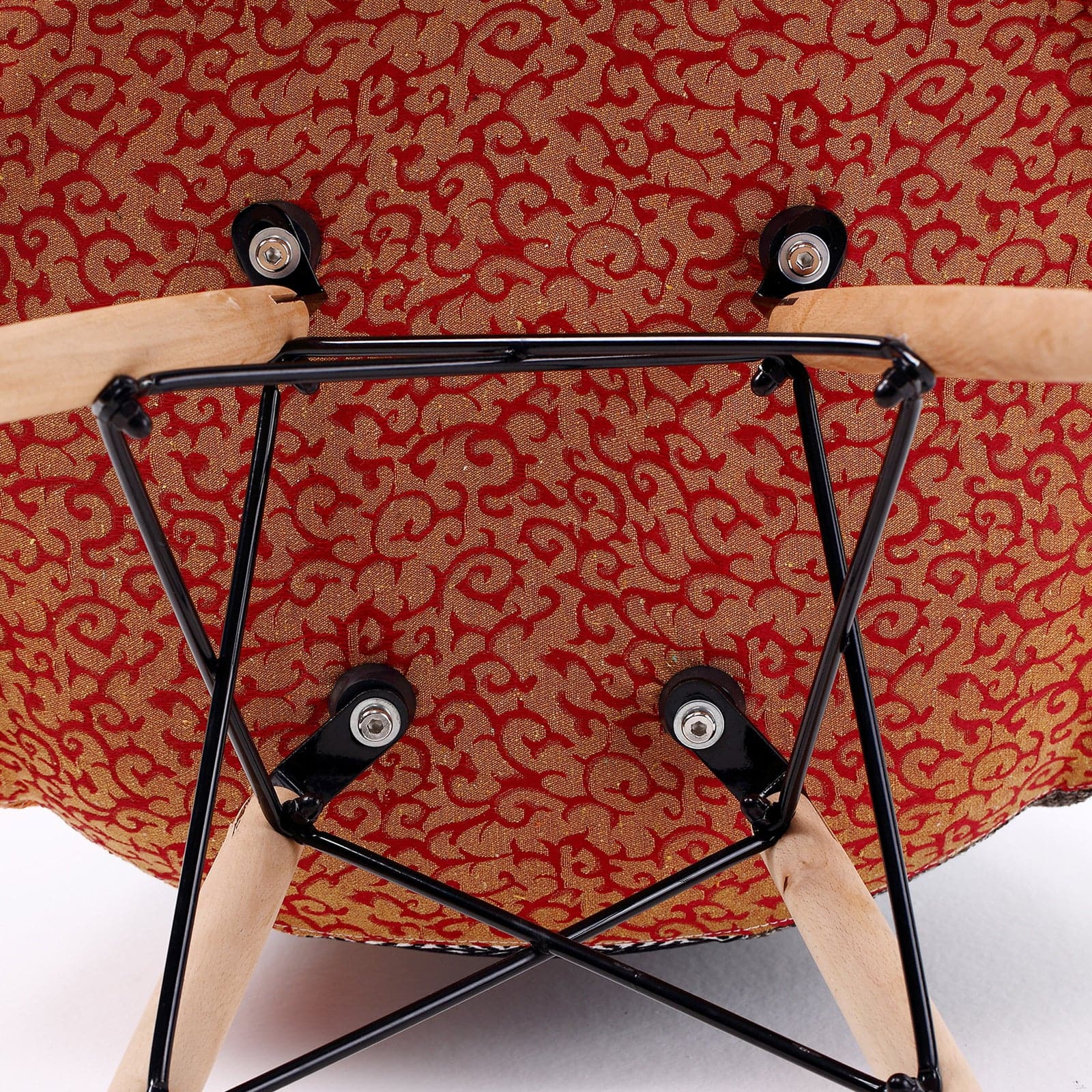 La Bella 2 Set Multi Colour Retro Dining Cafe Chair DSW Fabric-Furniture > Bar Stools & Chairs-PEROZ Accessories