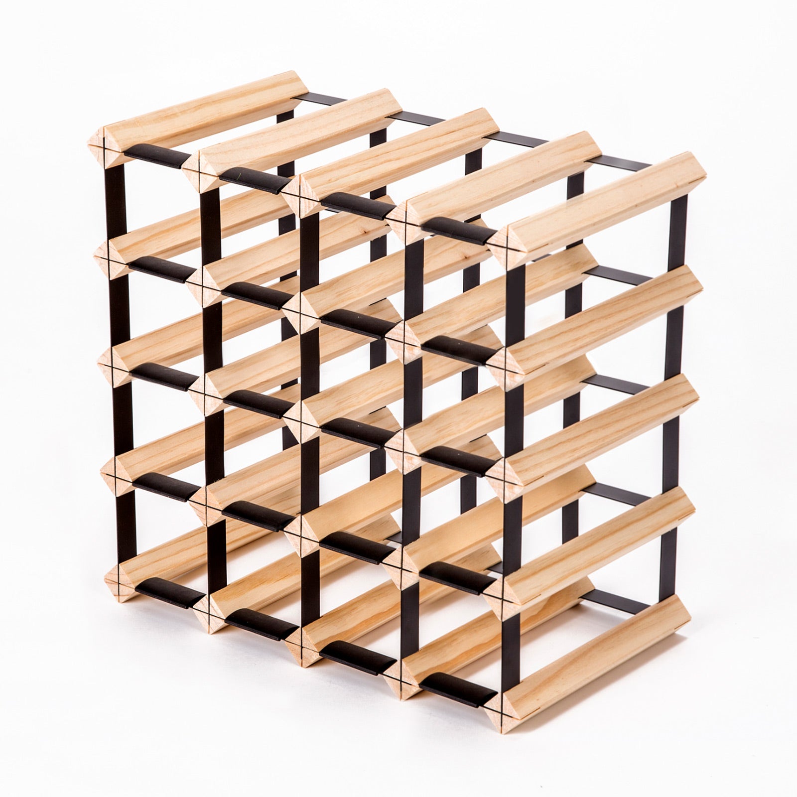 La Bella 20 Bottle Timber Wine Rack Storage Cellar Organiser-Home & Garden > Kitchenware-PEROZ Accessories