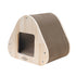 Yaomi Wood Triangle Cat Scratcher Sofa Pet Bed-Pet Care > Cat Supplies-PEROZ Accessories