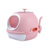 YES4PETS Hooded Cat Toilet Litter Box Tray House With Drawer & Scoop Pink-Pet Care > Cat Supplies-PEROZ Accessories