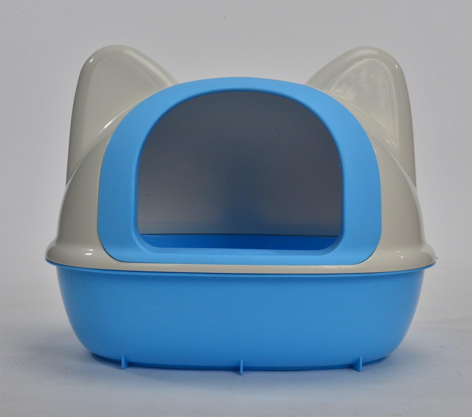 YES4PETS Large Hooded Cat Toilet Litter Box Tray House With Scoop Blue-Pet Care > Cat Supplies-PEROZ Accessories